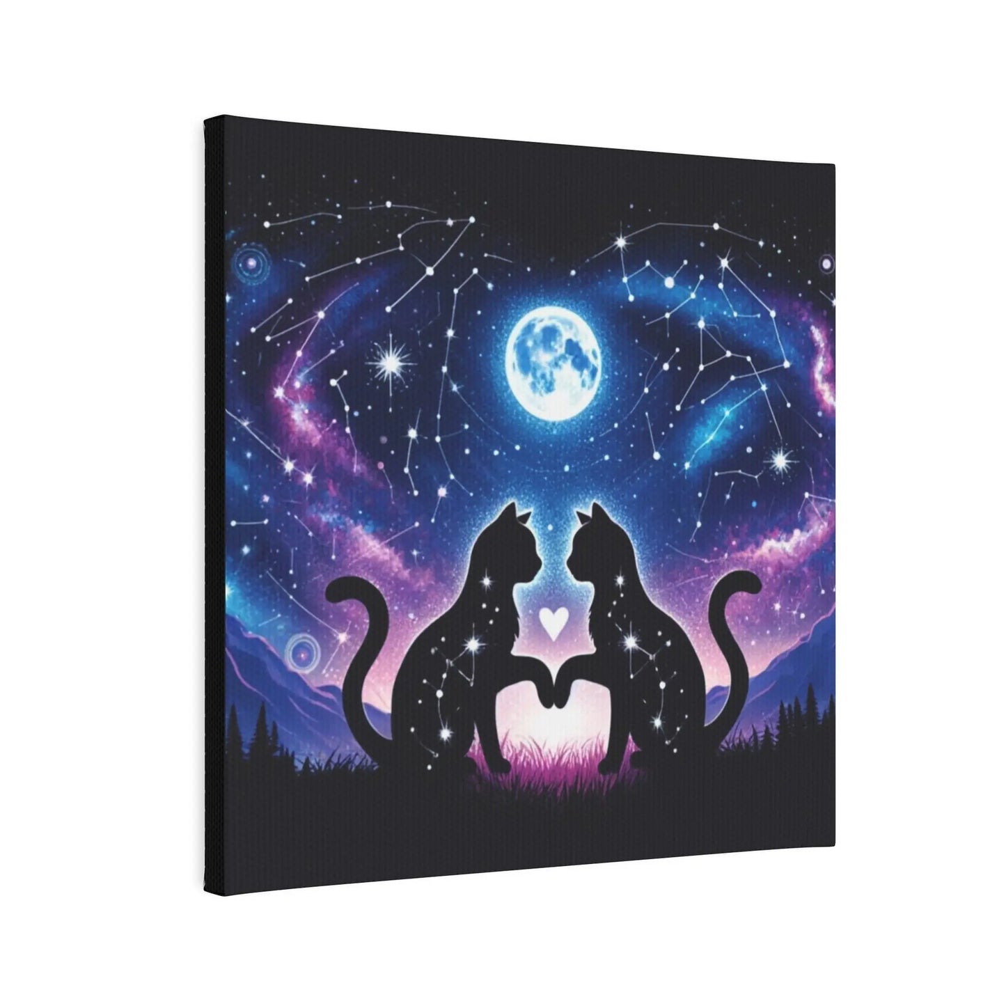 Cosmic Cat Lovers - Wall Art Decor - Montecore PawPrints