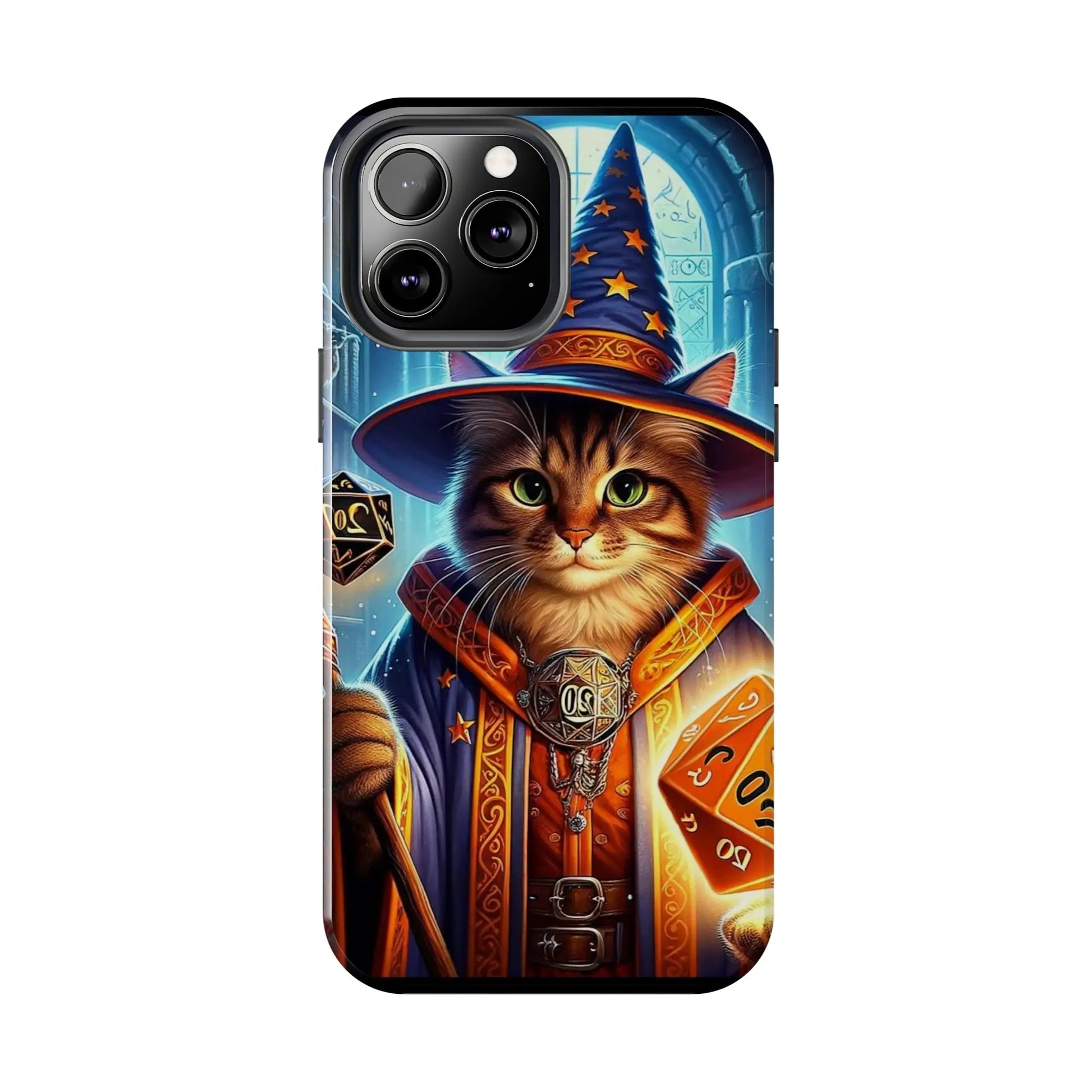 Dungeons and Dragons Cat Wizard - Iphone Cover - Tough Phone Cases - Montecore PawPrints