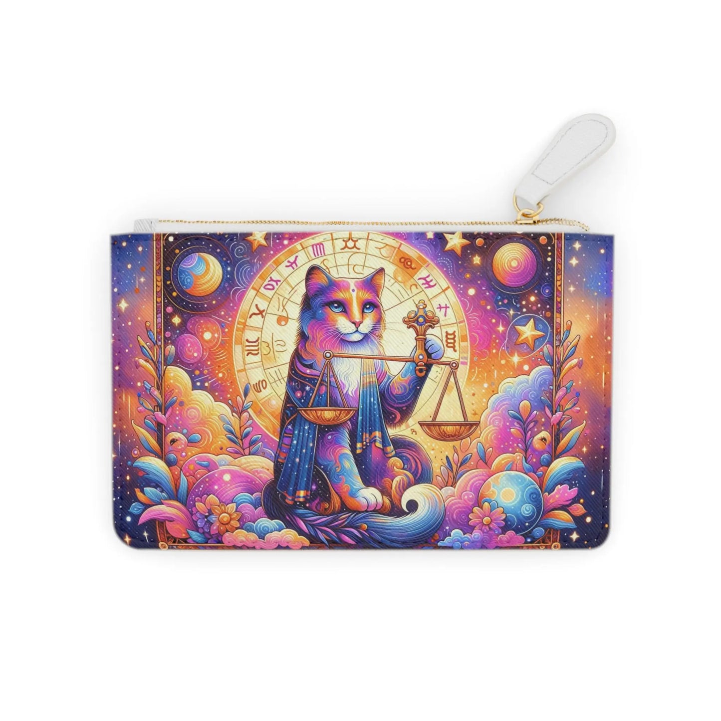 LIbra Cat Lover -  Mini Clutch Bag   