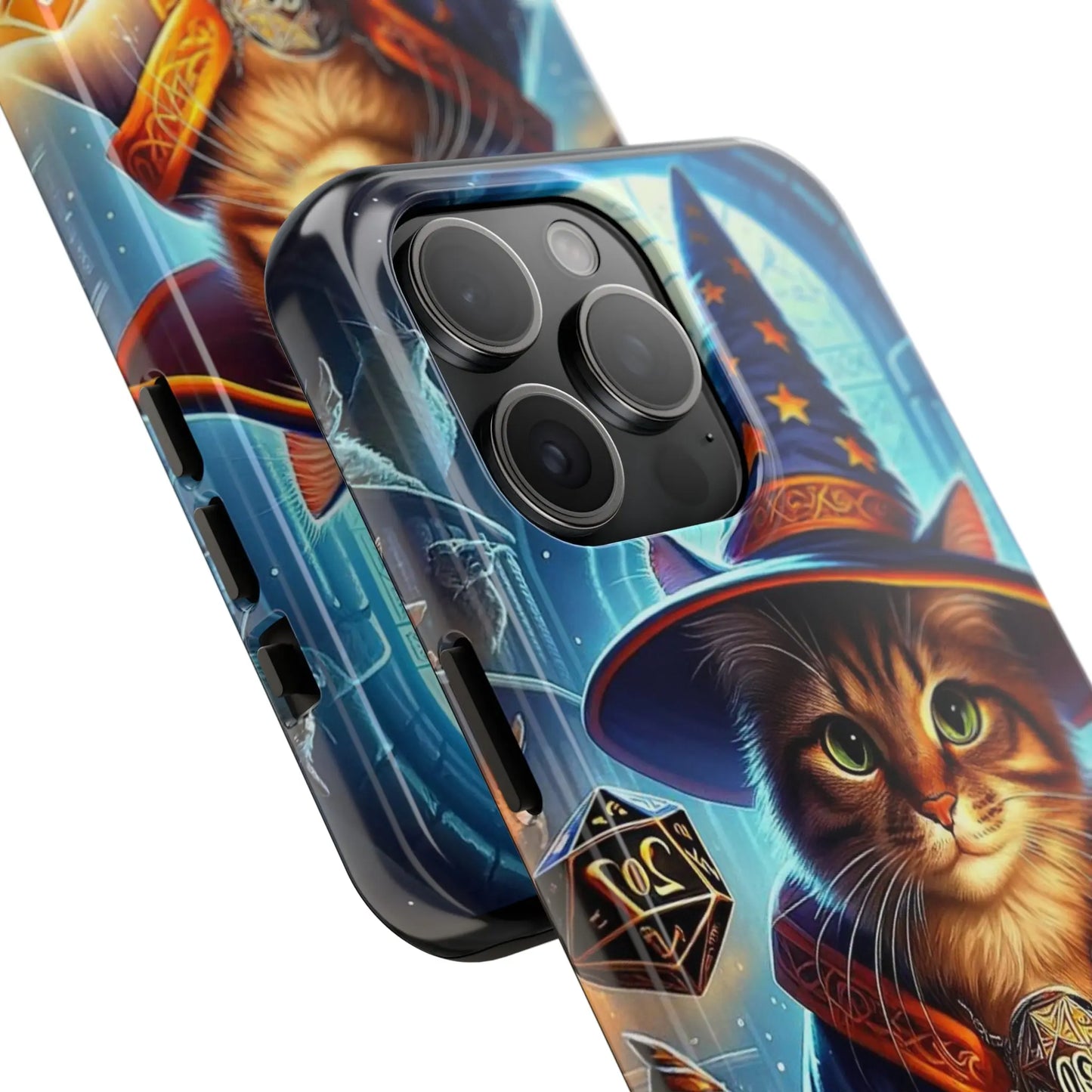 Dungeons and Dragons Cat Wizard - Iphone Cover - Tough Phone Cases - Montecore PawPrints