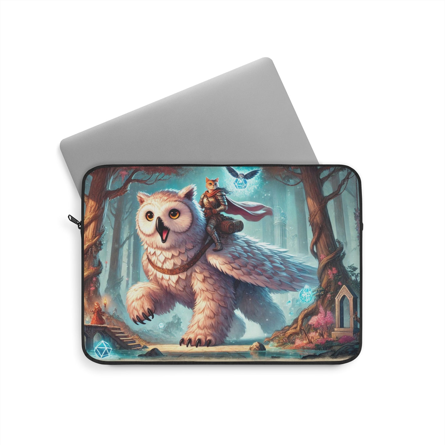 Owl Bear - Cat Lover - Dungeons and Dragons - Laptop Sleeve   