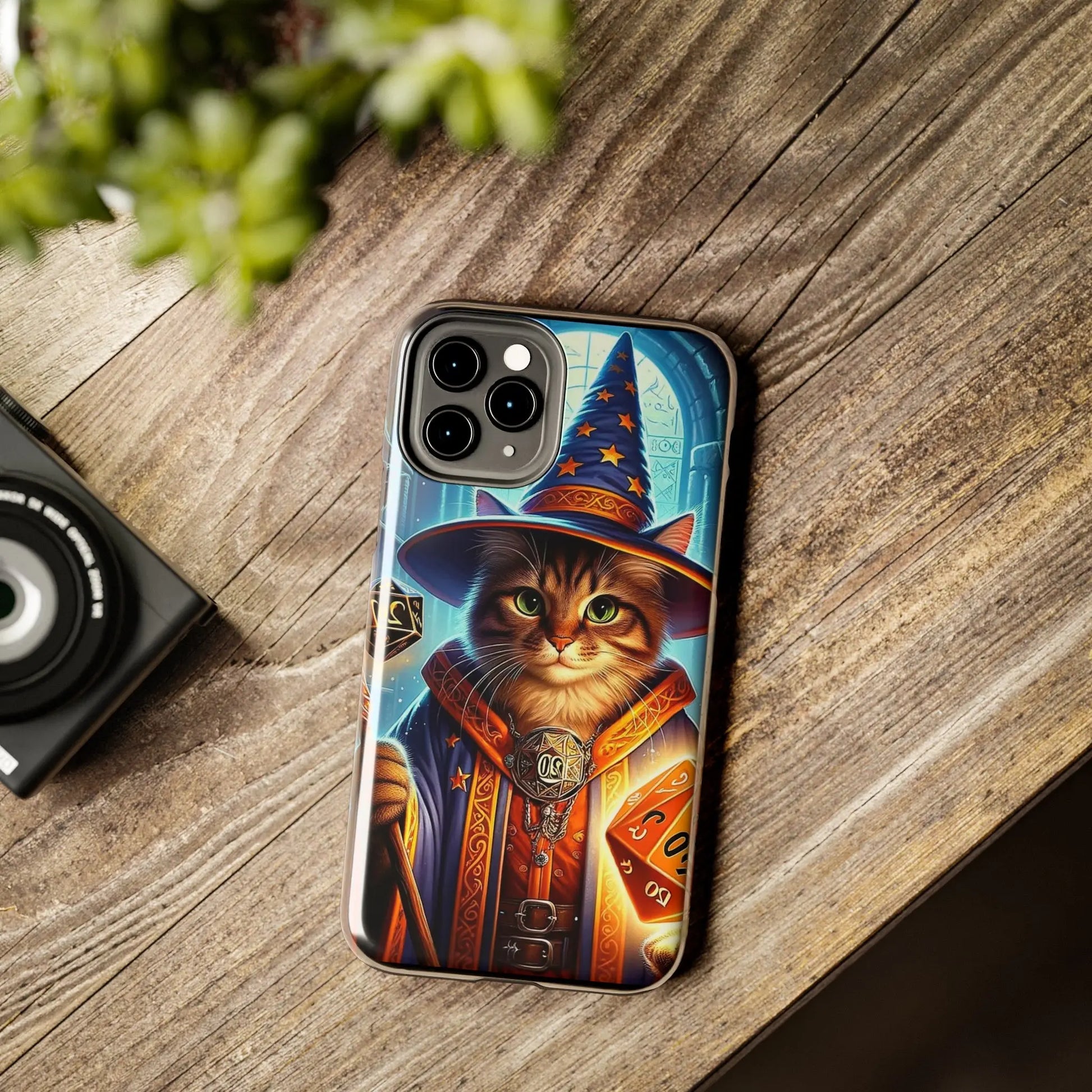 Dungeons and Dragons Cat Wizard - Iphone Cover - Tough Phone Cases - Montecore PawPrints