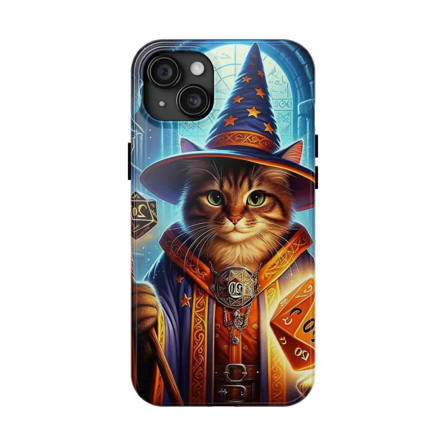 Dungeons and Dragons Cat Wizard - Iphone Cover - Tough Phone Cases - Montecore PawPrints