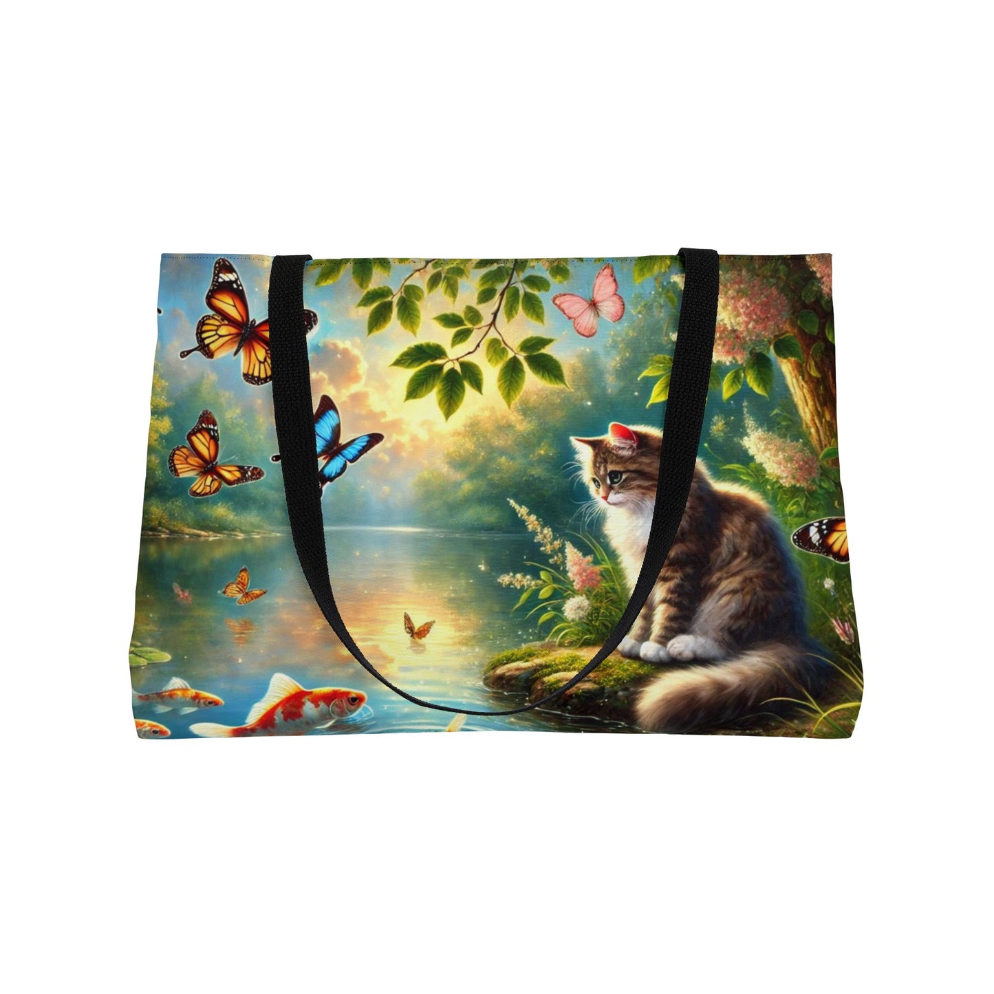 Magic Pond - Cat Lover  - Weekender Tote Bag   