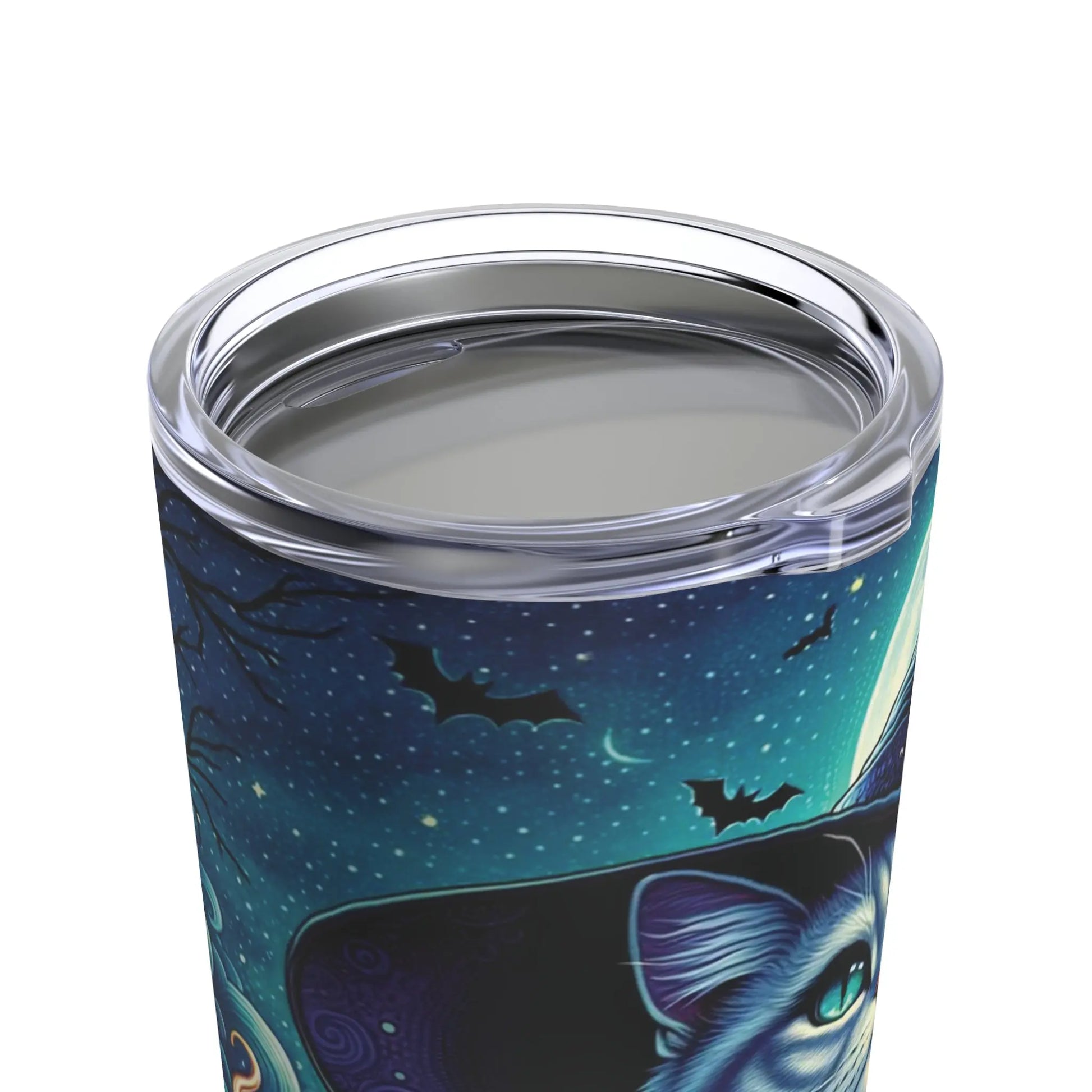 Witch Potion Maker - Cat Lover -  Stainless Steel Tumbler 20oz - With Lid   