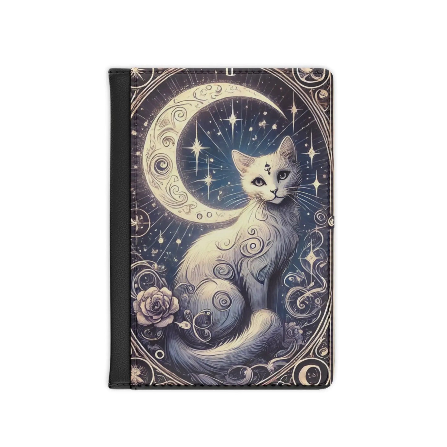 White Cat Tarot Magic - Passport Cover   