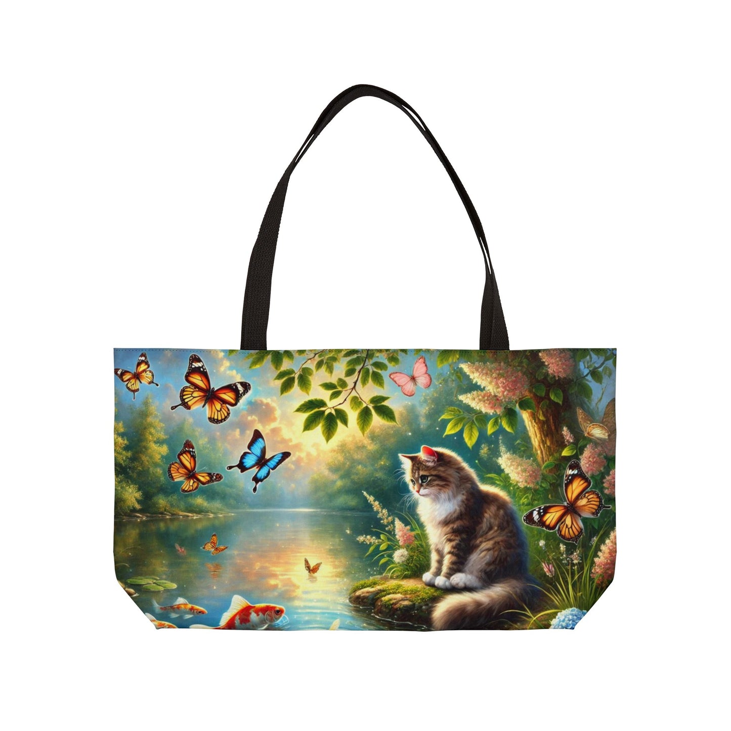 Magic Pond - Cat Lover  - Weekender Tote Bag   