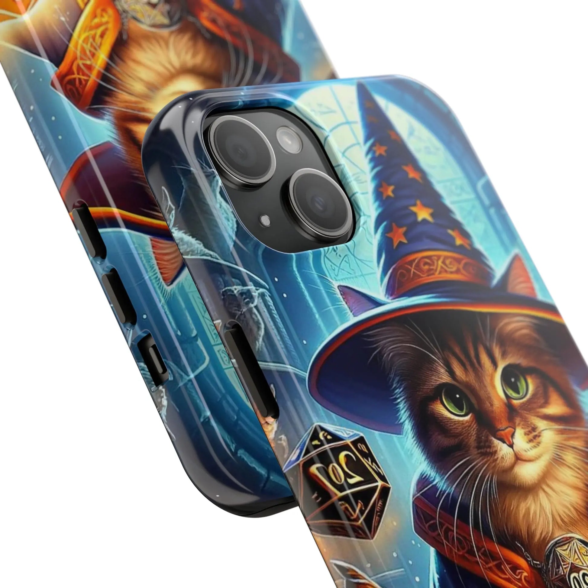 Dungeons and Dragons Cat Wizard - Iphone Cover - Tough Phone Cases - Montecore PawPrints