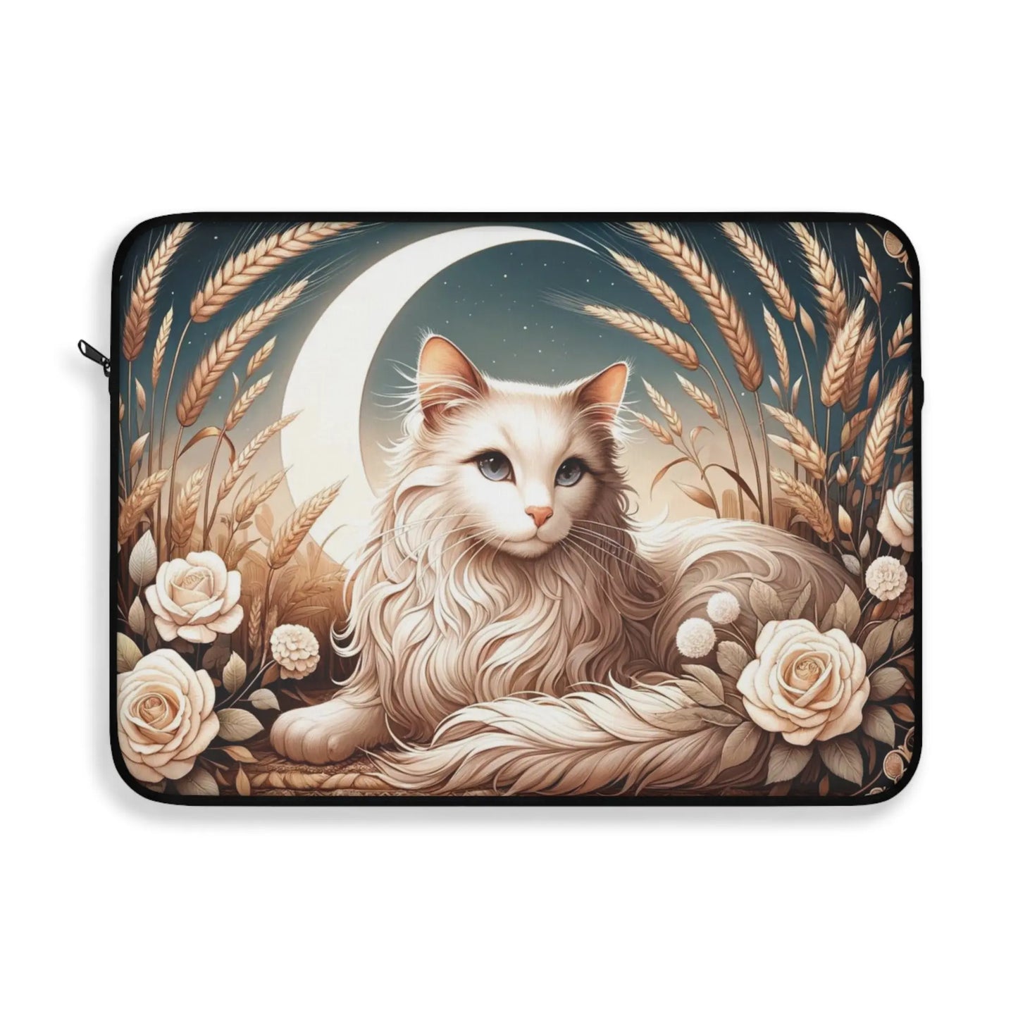 Virgo Cat Lover - Celestial Moon - Laptop Sleeve   