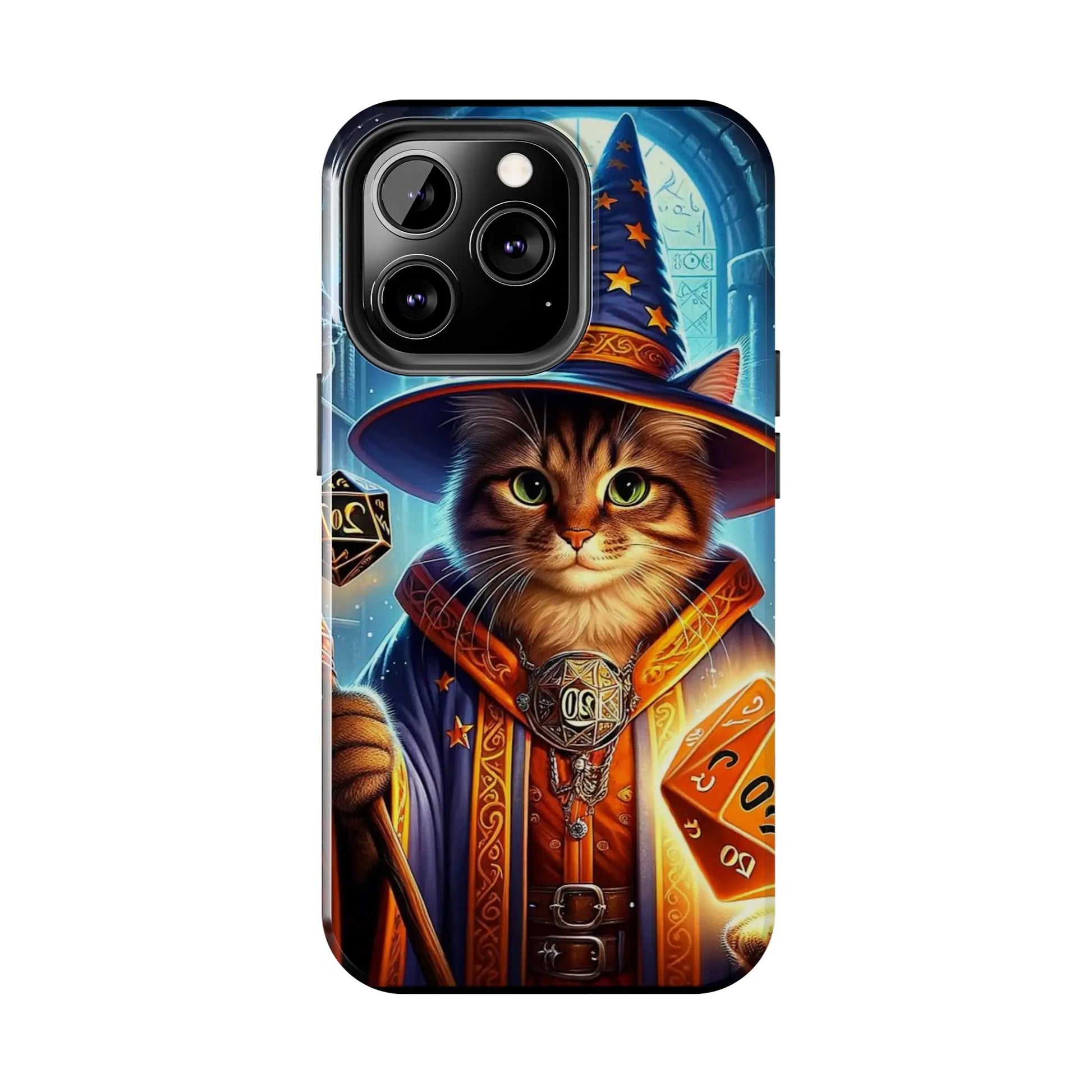 Dungeons and Dragons Cat Wizard - Iphone Cover - Tough Phone Cases - Montecore PawPrints