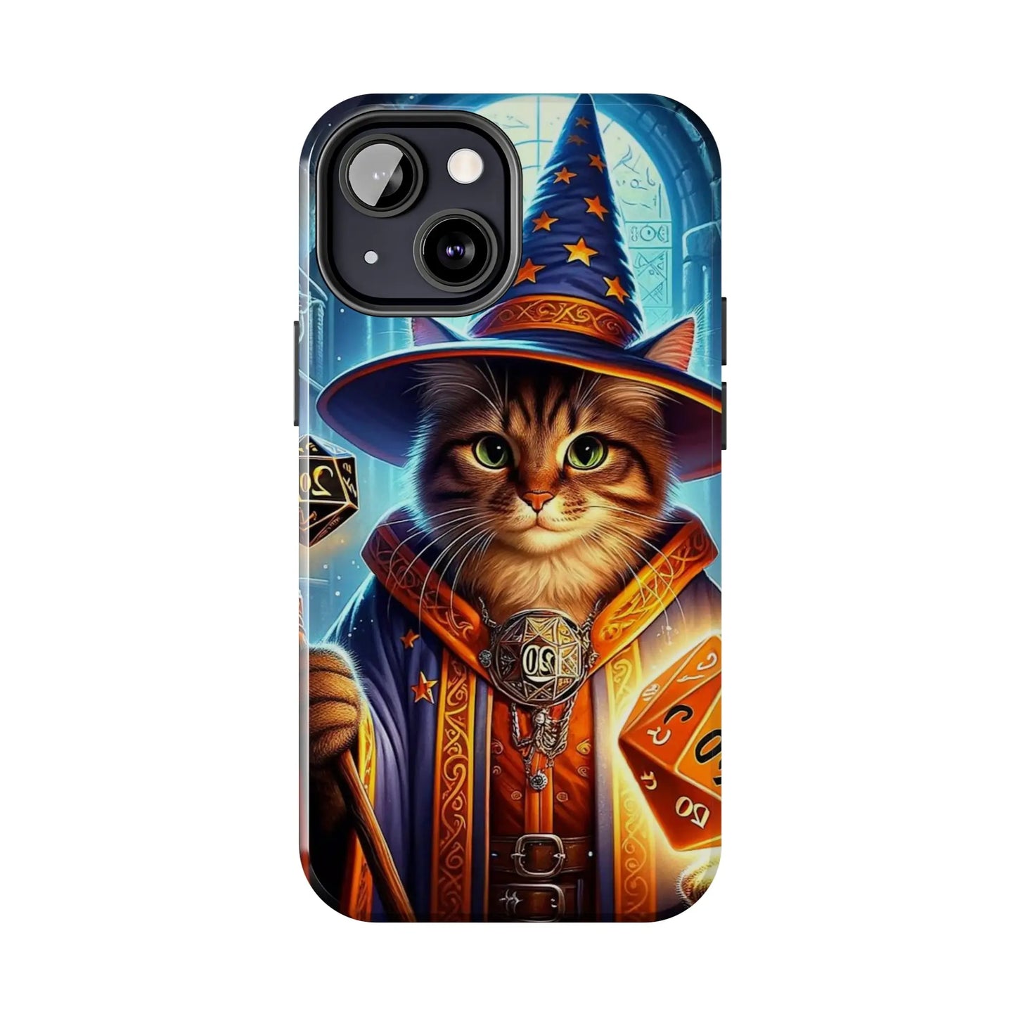 Dungeons and Dragons Cat Wizard - Iphone Cover - Tough Phone Cases - Montecore PawPrints