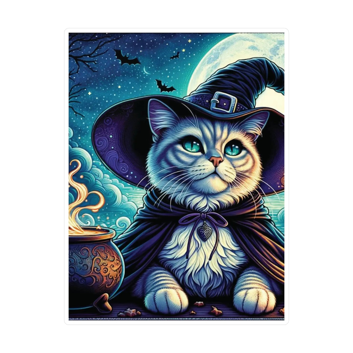 Witchy Cat Potions - Cat Lover - Vinyl Decals Sticker - Montecore PawPrints