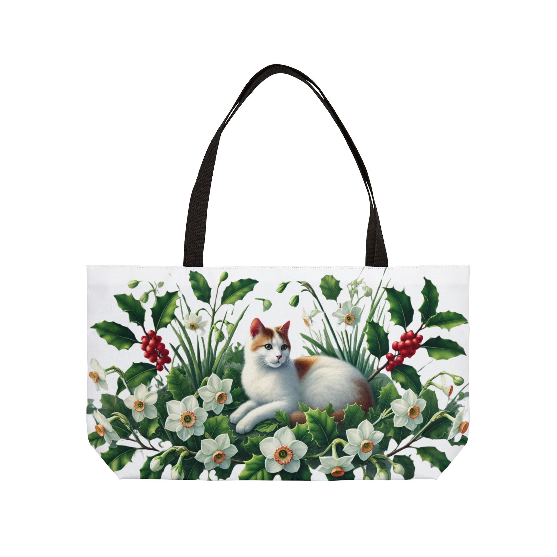 December Birth Flower - Cat Lover - Weekender Tote Bag   