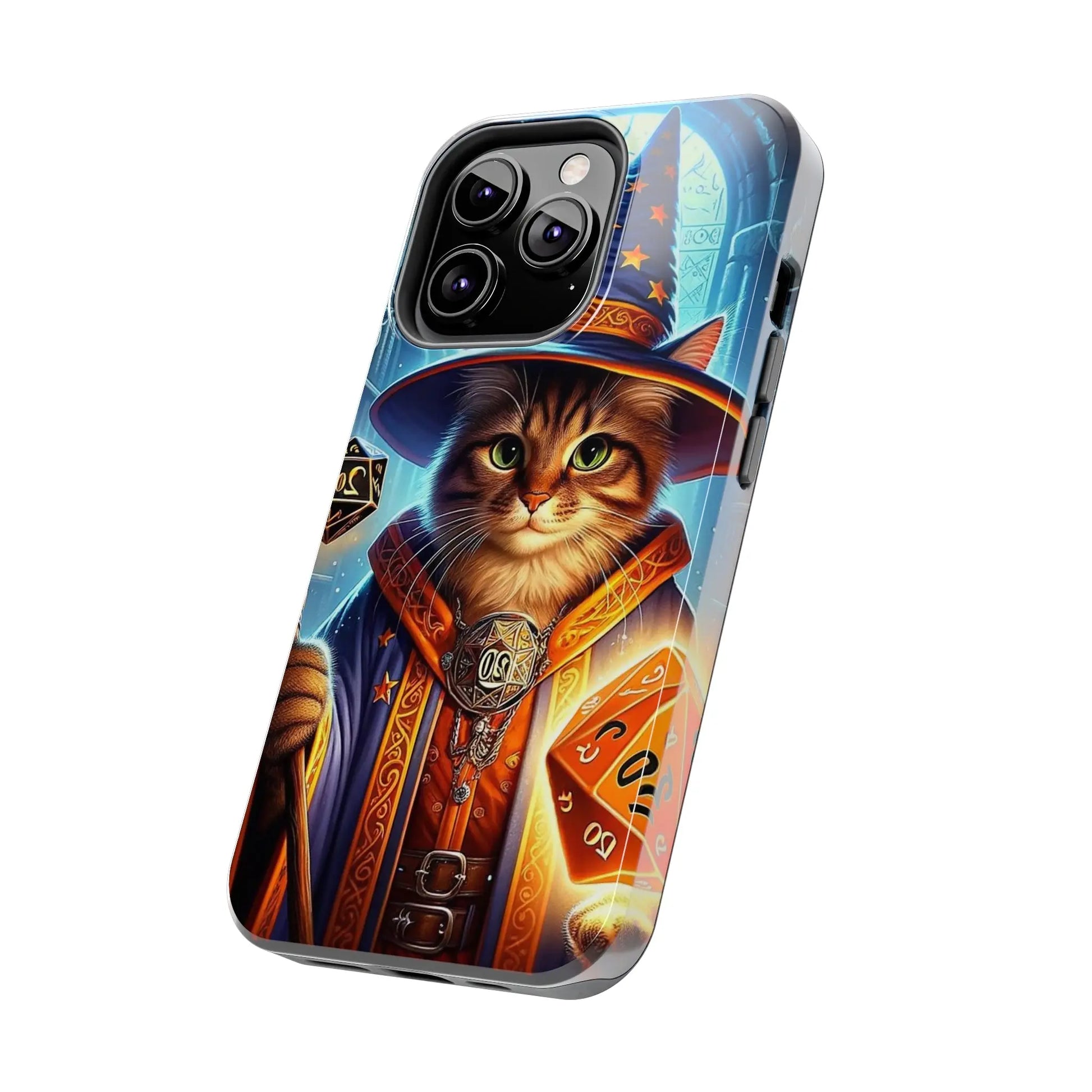 Dungeons and Dragons Cat Wizard - Iphone Cover - Tough Phone Cases - Montecore PawPrints