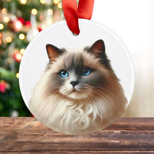 Ragdoll Cat Lover - Ornament   