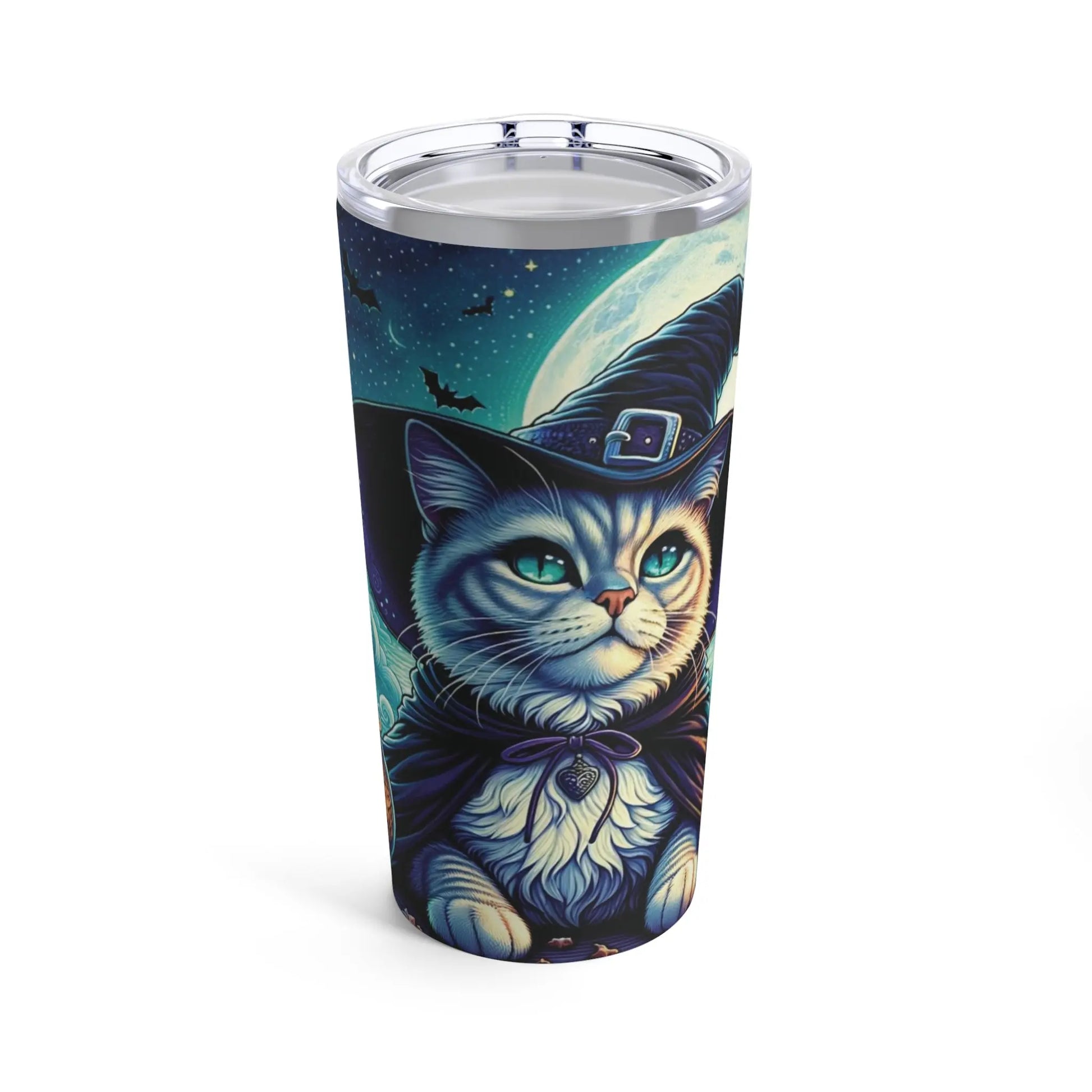 Witch Potion Maker - Cat Lover -  Stainless Steel Tumbler 20oz - With Lid   