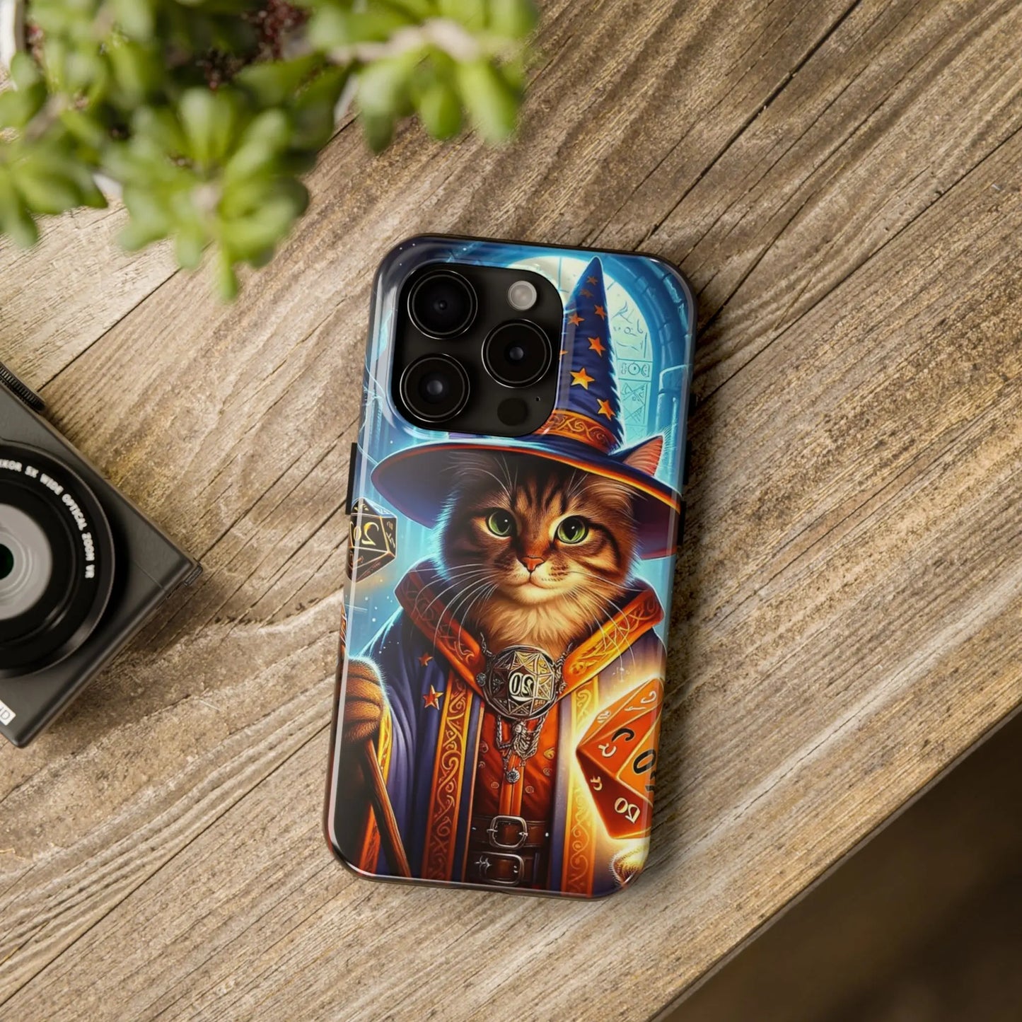 Dungeons and Dragons Cat Wizard - Iphone Cover - Tough Phone Cases - Montecore PawPrints