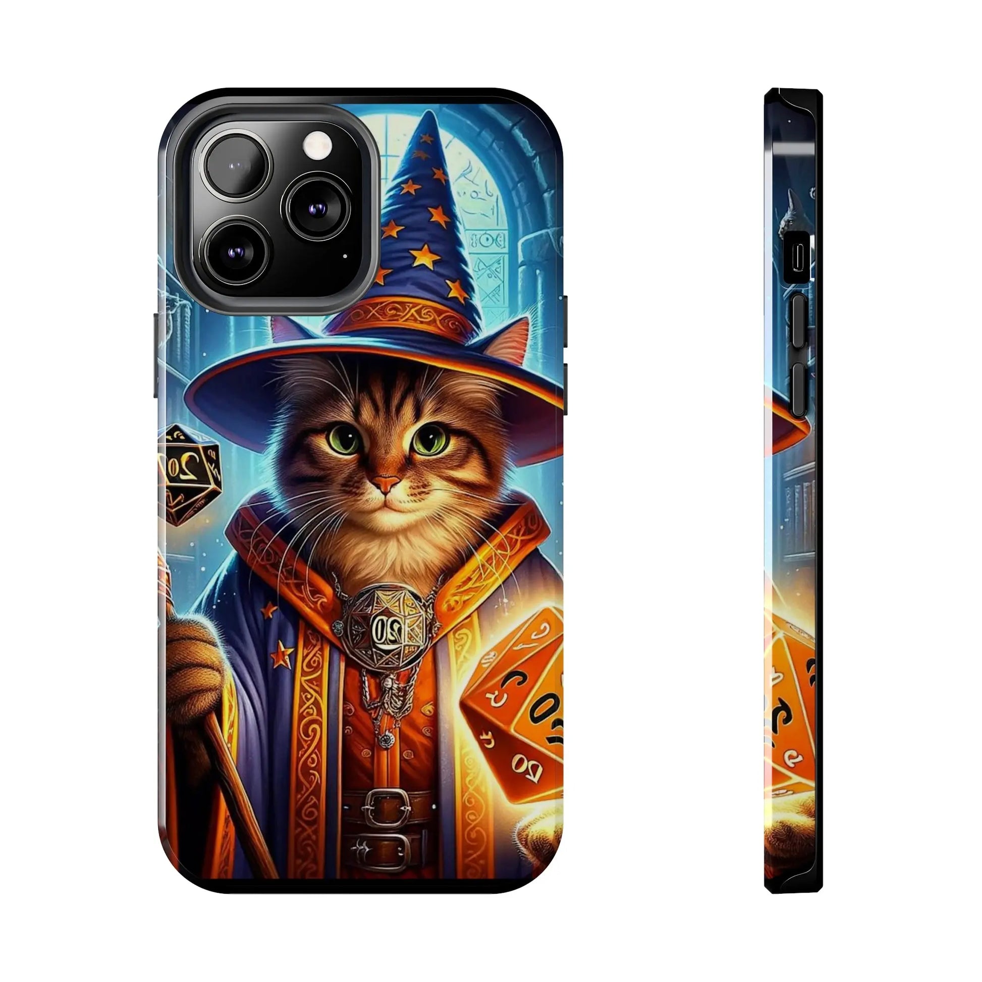 Dungeons and Dragons Cat Wizard - Iphone Cover - Tough Phone Cases - Montecore PawPrints