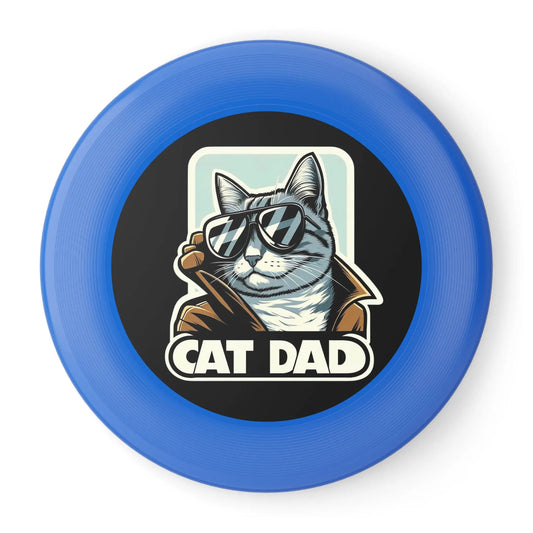 Cat Dad Wham-O Frisbee - Dad Gift Idea - Montecore PawPrints