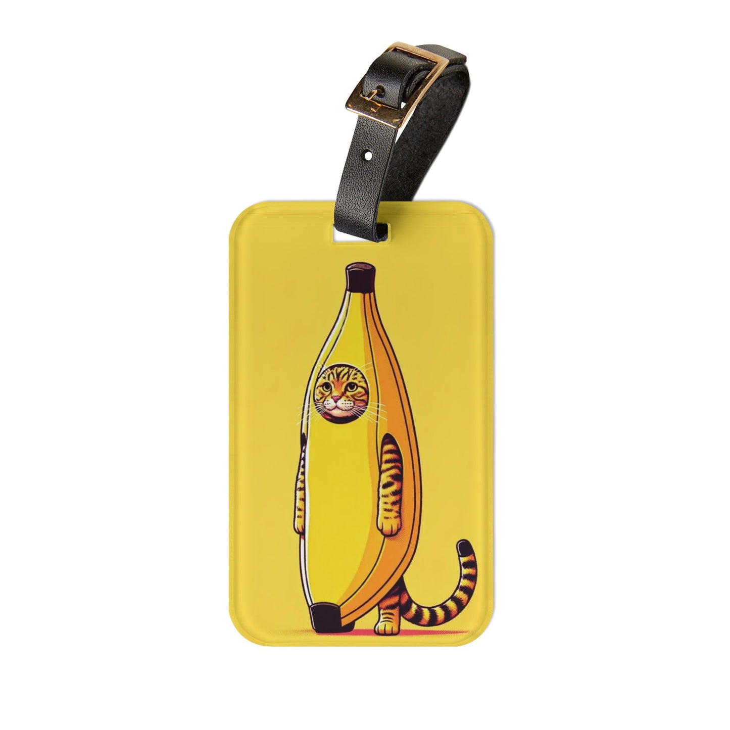 Banana Cat - Luggage Tag - Travel Gift   