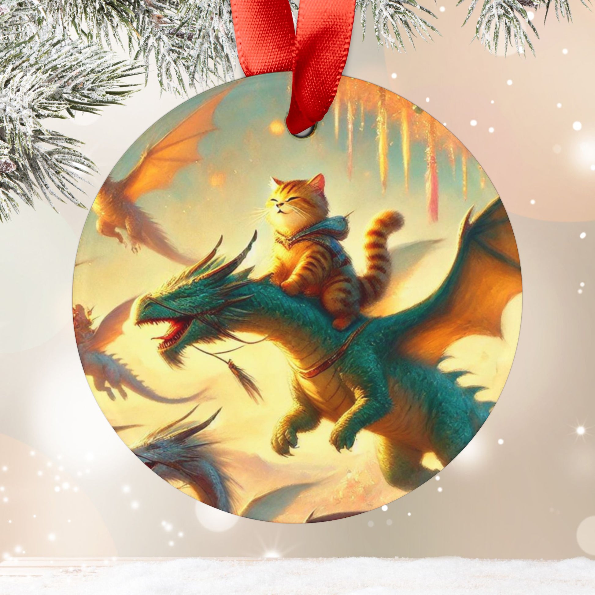 Dragon Festival - Cat Lover - Ornament   