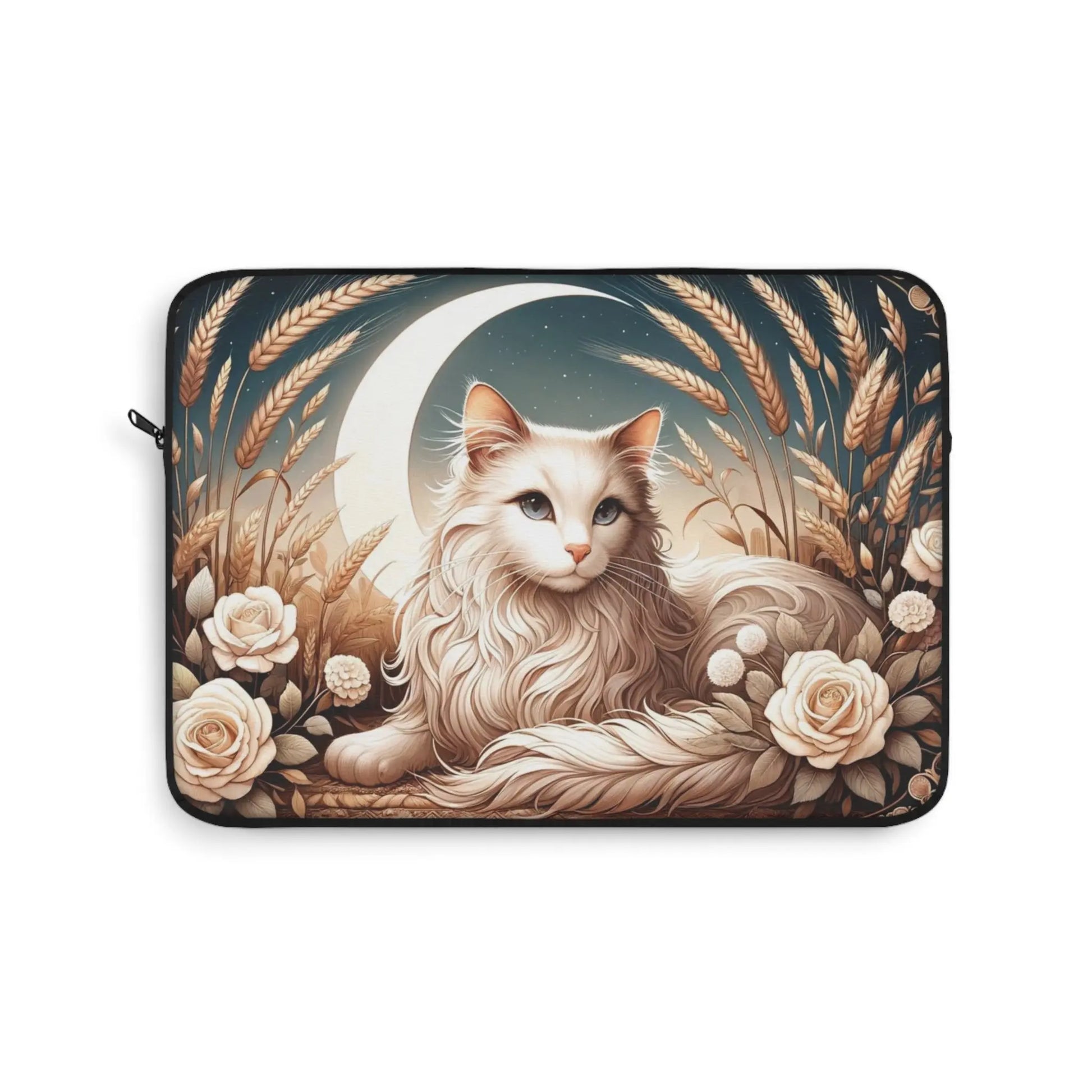 Virgo Cat Lover - Celestial Moon - Laptop Sleeve   