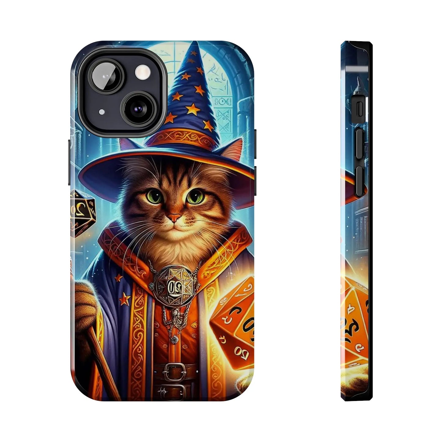 Dungeons and Dragons Cat Wizard - Iphone Cover - Tough Phone Cases - Montecore PawPrints