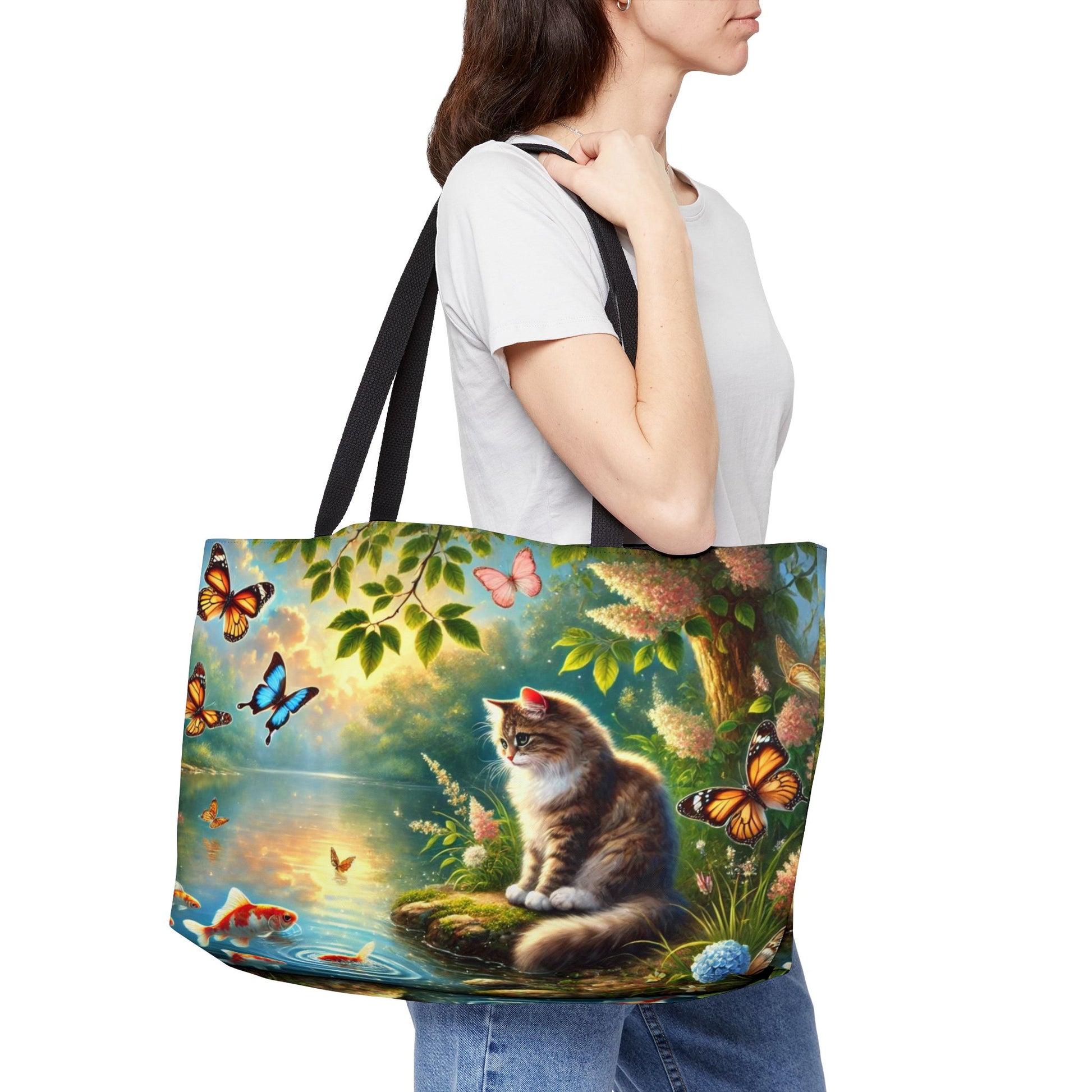 Magic Pond - Cat Lover  - Weekender Tote Bag   