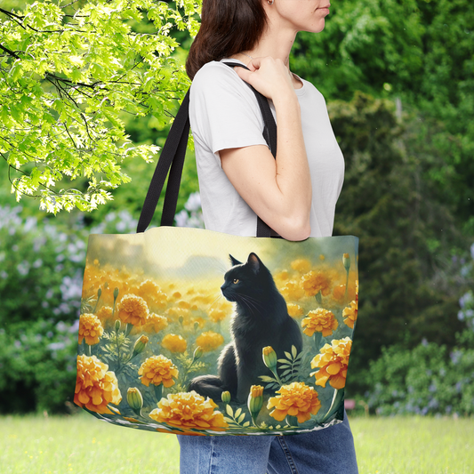 October Birth Flower - Cat Lover - Weekender Tote Bag   