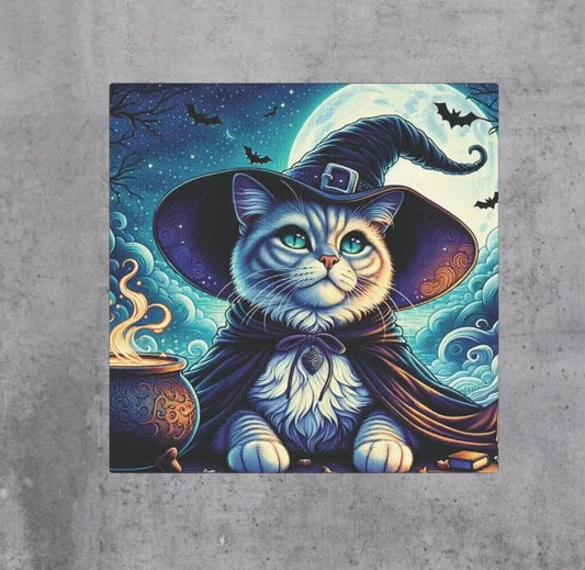 Witchy Cat Potions - Cat Lover - Wall Art Decor - Montecore PawPrints