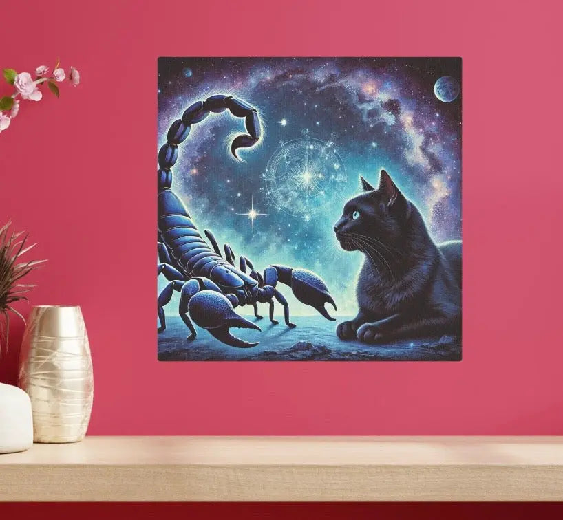 Scorpio Bombay - Cat Lover - Wall Art Decor 8x8   