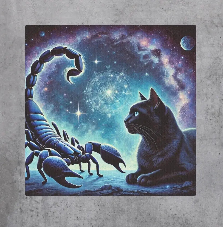 Scorpio Bombay - Cat Lover - Wall Art Decor 8x8   