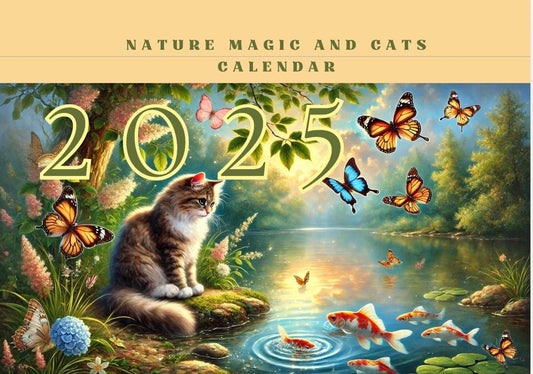 Nature Magic and Cats - Calendar (2025)   