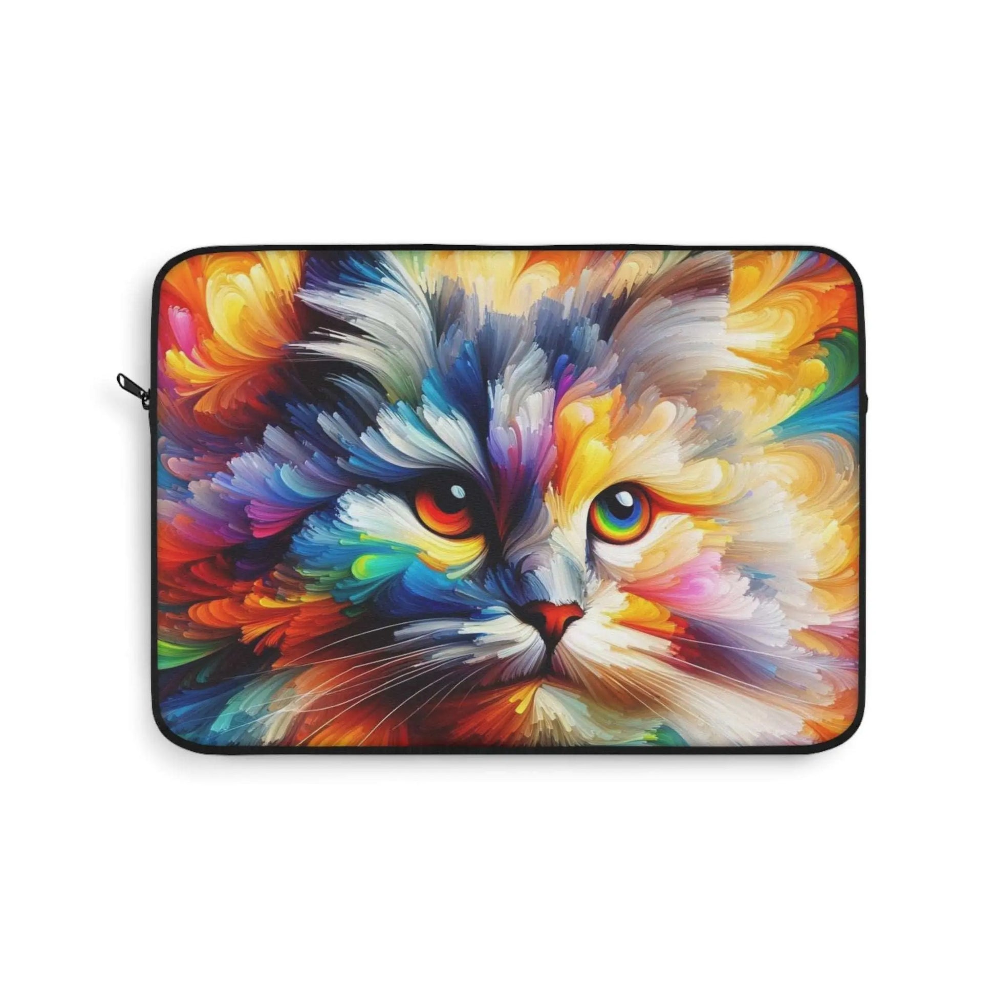 Abstract Rainbow Cat - Laptop Sleeve - Laptop Sleeve