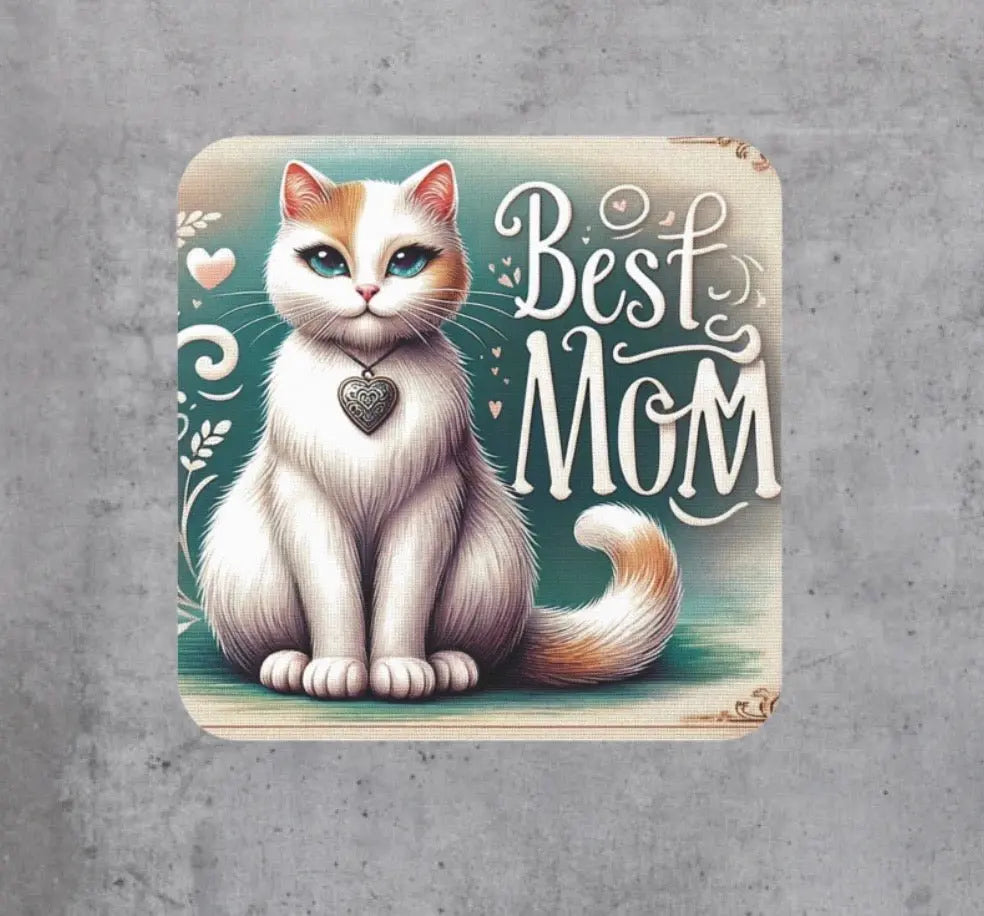 Best Mom - Cat Lover - Coaster - Home Decor