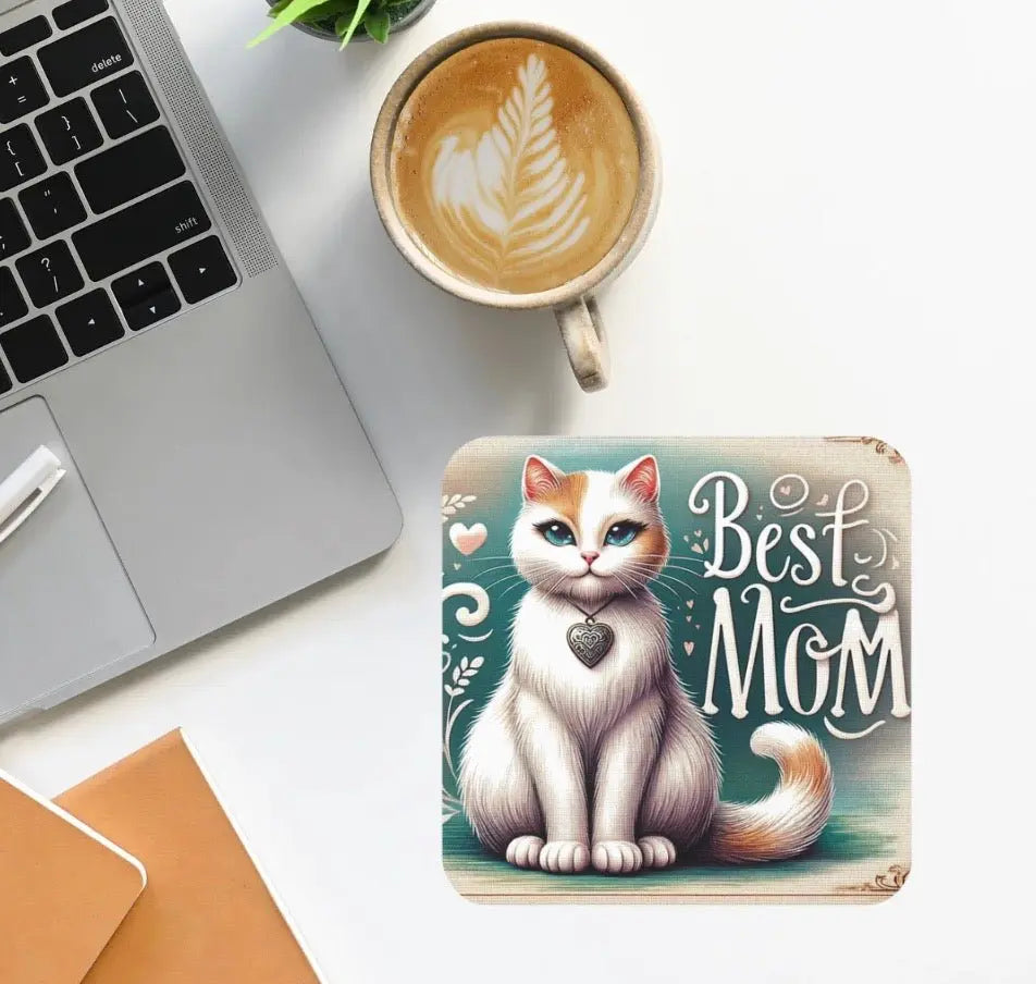 Best Mom - Cat Lover - Coaster - Home Decor