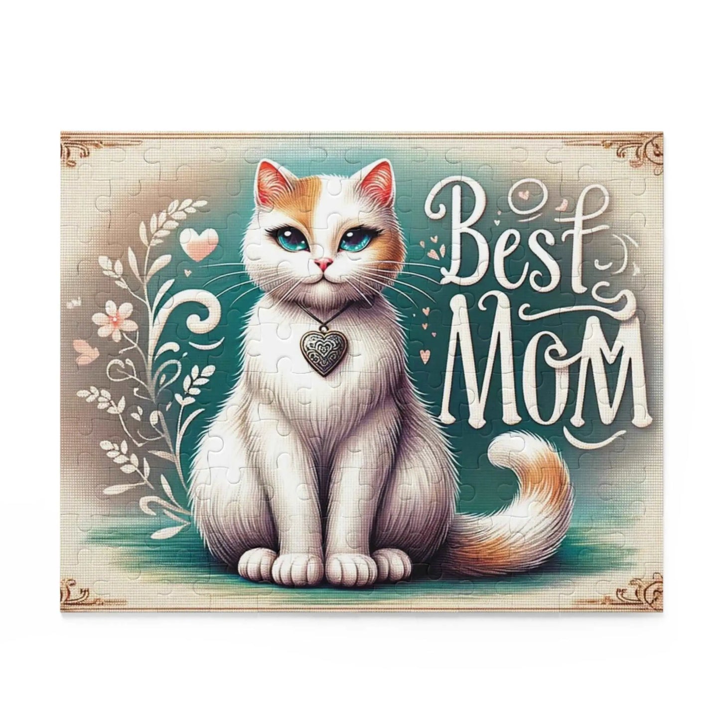 Best Mom Cat Lover Puzzle (120, 252, 500-Piece) - Puzzle