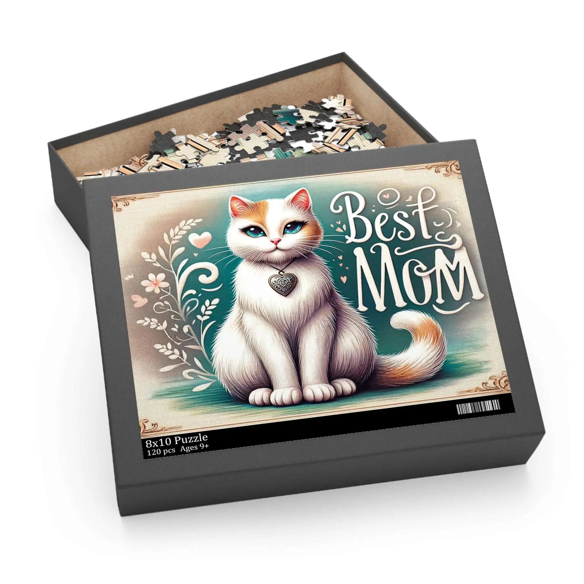 Best Mom Cat Lover Puzzle (120, 252, 500-Piece) - Puzzle