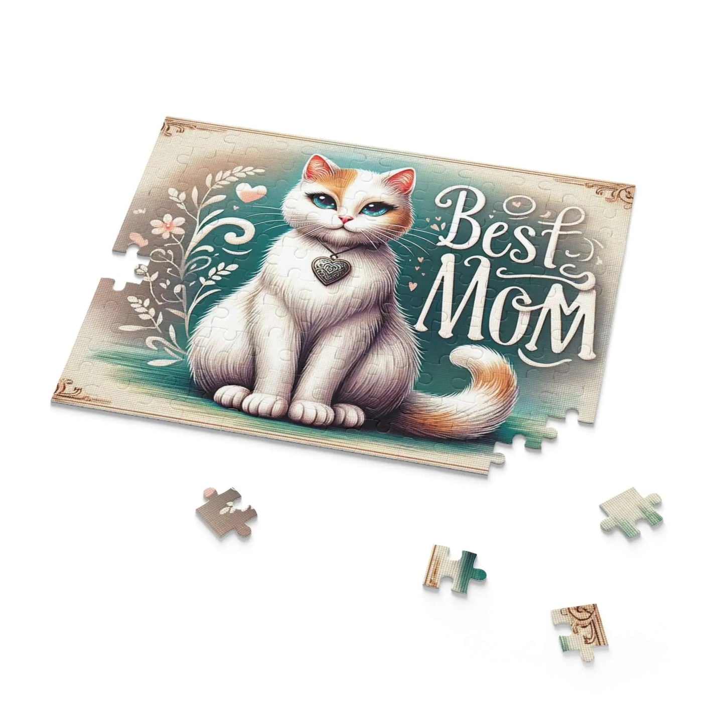 Best Mom Cat Lover Puzzle (120, 252, 500-Piece) - Puzzle