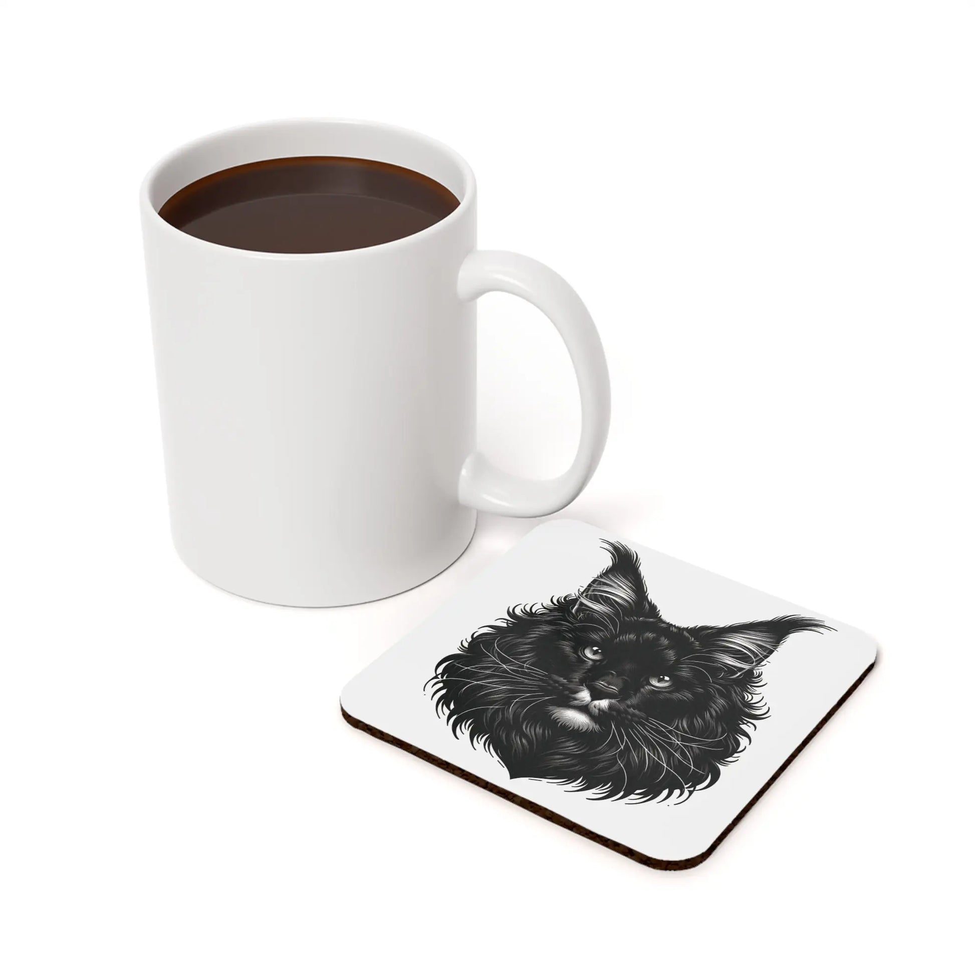 Black Maine Coon Decor - Coaster - Home Decor