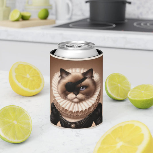 Pirate Princess - Can Cooler - Cat Lover Accessory - Accessories