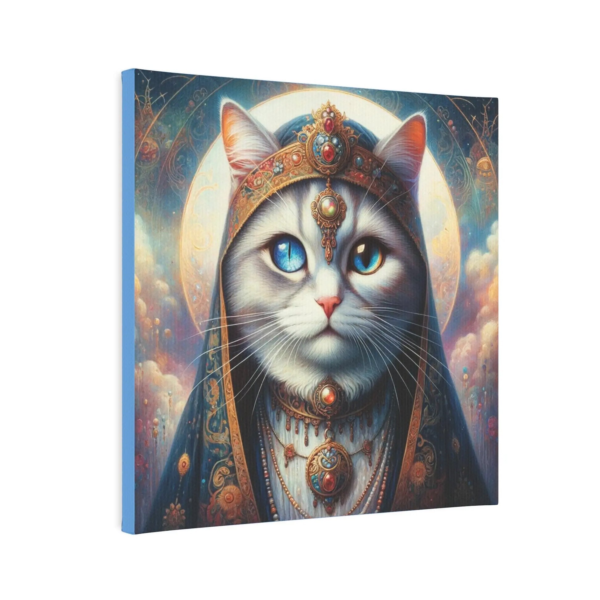 Cat Fortune Teller - Cat Wall Decor - Canvas