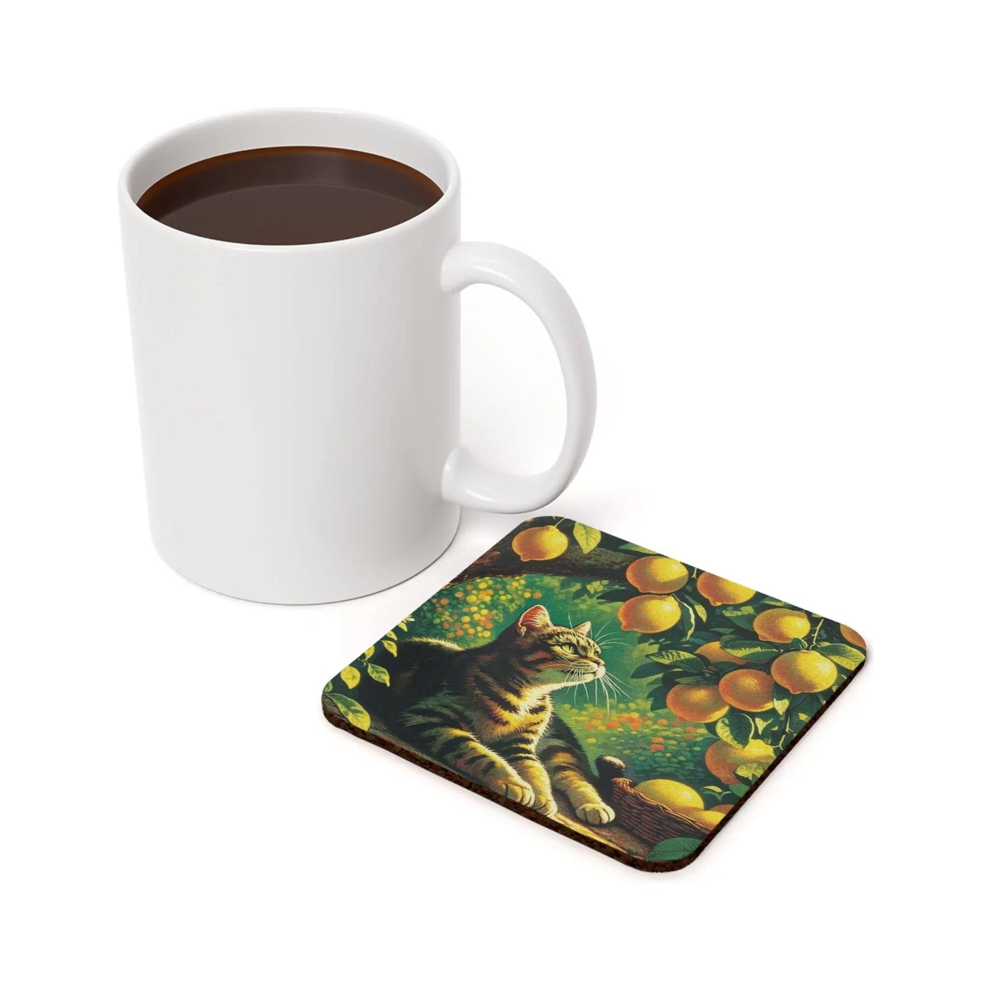 Cat Under a Lemon Tree - Coaster - Home Decor