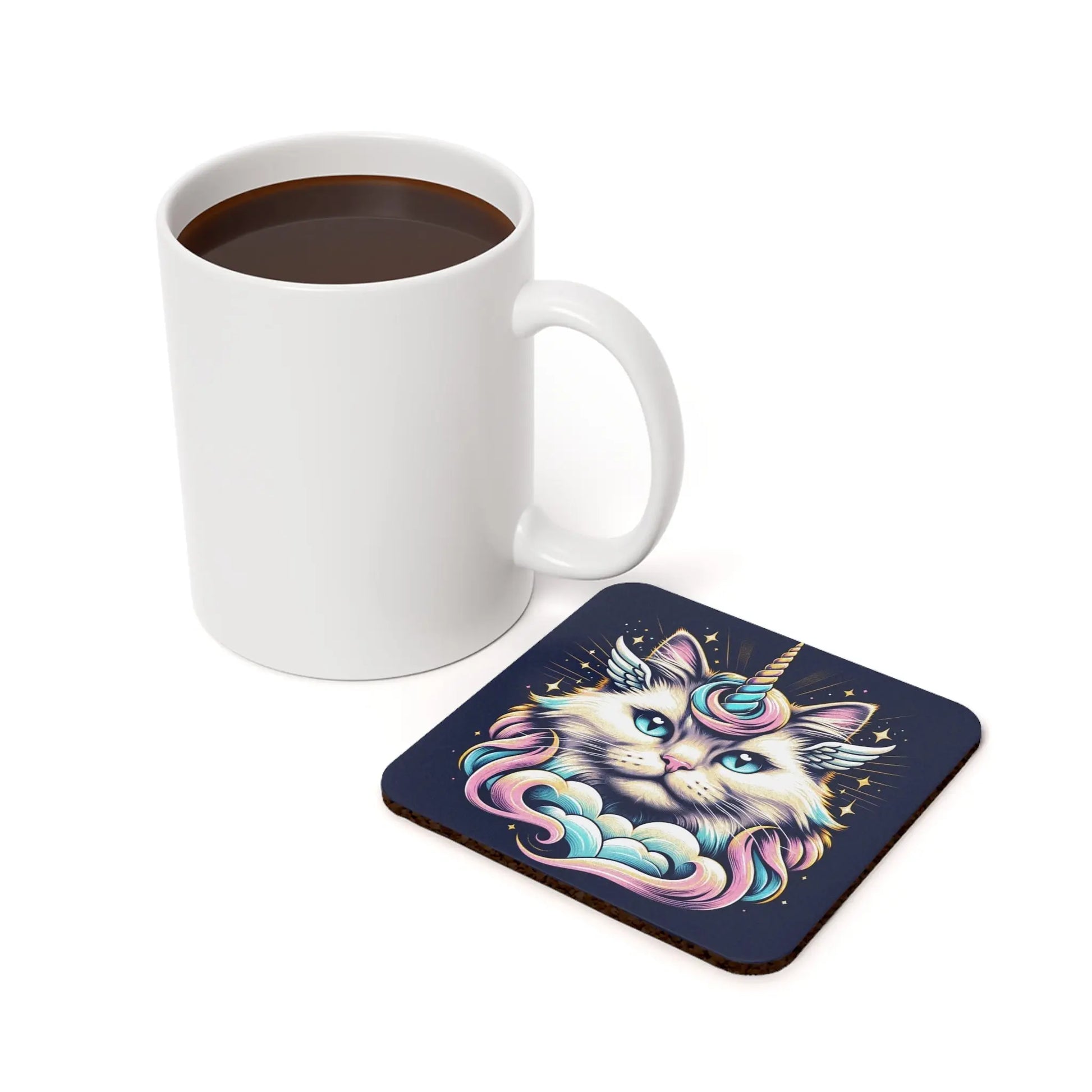 Caticorn Cat-Unicorn Coaster - Home Decor