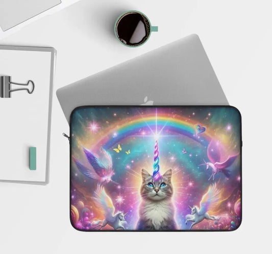 Caticorn - Cat Unicorn - Laptop Sleeve - Laptop Sleeve