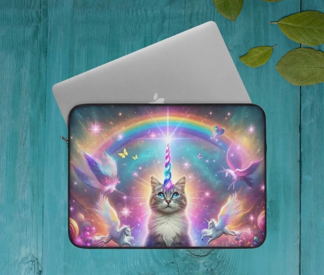 Caticorn - Cat Unicorn - Laptop Sleeve - Laptop Sleeve