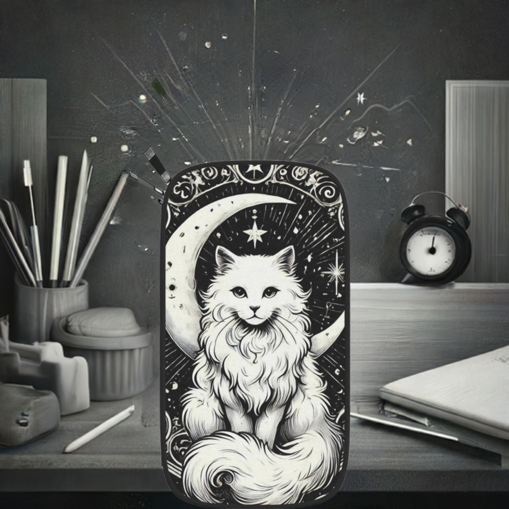 Moon Tarot - Cat Lover Passport Wallet - Travel Gift   