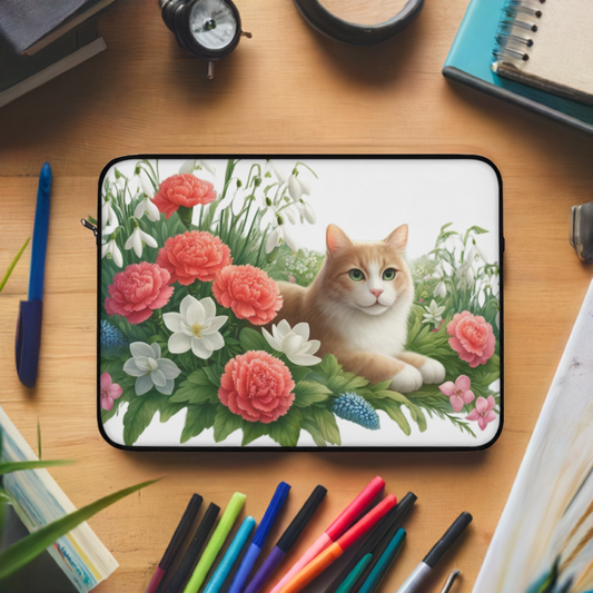 January- Cat Lover - Laptop Sleeve   