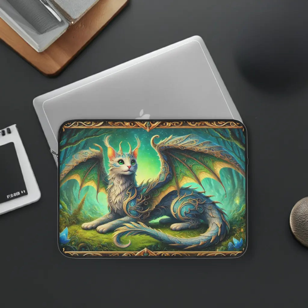 Cragon - Cat Dragon - Cat Lover - Laptop Sleeve   