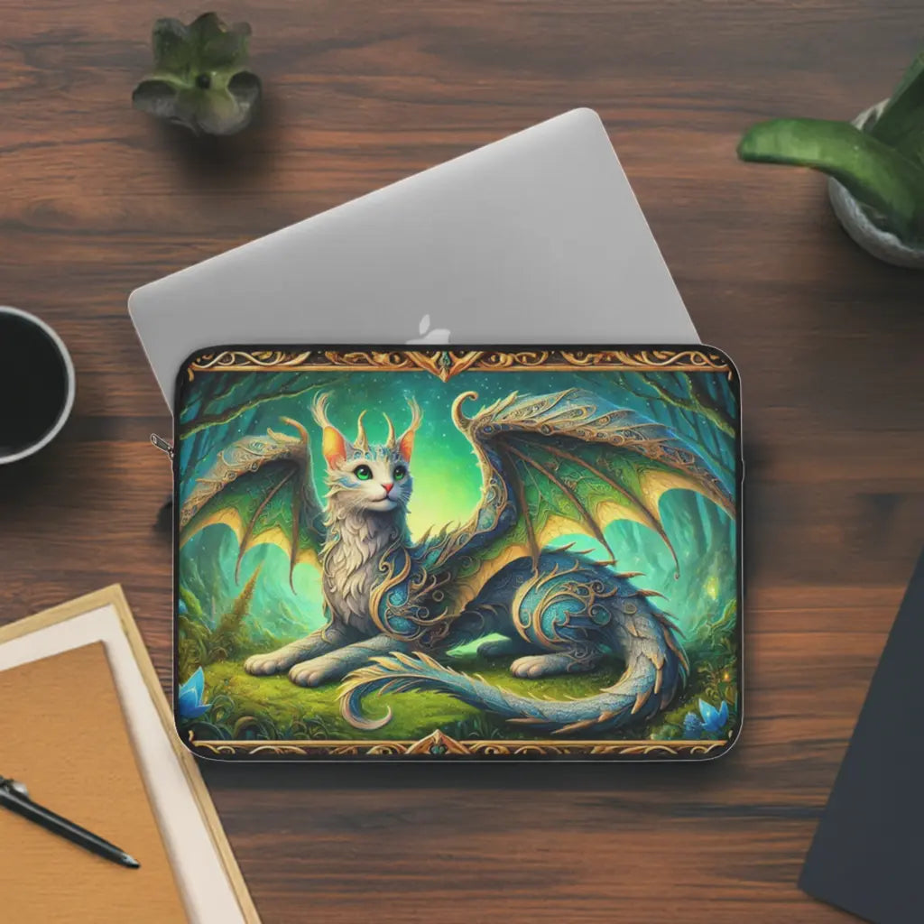 Cragon - Cat Dragon - Cat Lover - Laptop Sleeve   